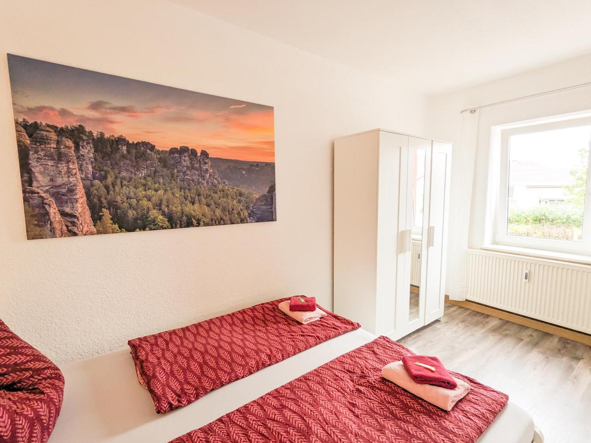 W2 - Urlaubsmagie - Im Herzen Des Elbsandsteingebirges เซบนิทซ์ ภายนอก รูปภาพ